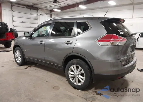 2016 Nissan Rogue Sv z USA, uszkodzony, nr VIN KNMAT2MVXGP693058